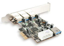 Load image into Gallery viewer, Vantec 4-Port SuperSpeed USB 3.2 Gen 1 PCIe Host Card