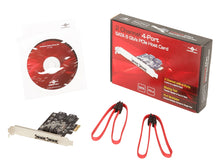 Load image into Gallery viewer, Vantec UGT-ST622 2-Channel 4-Port SATA 6Gb/s PCIe Host Card