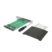 Load image into Gallery viewer, Vantec Dual M.2 to Dual SATA III Port Converter Kit