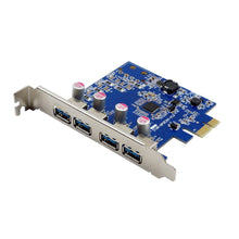 Load image into Gallery viewer, Visiontek 4 Port USB 3.2 Gen 1 x1 PCIe Internal Card
