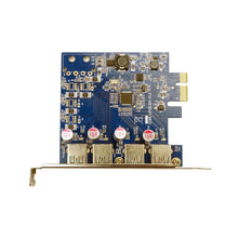 Load image into Gallery viewer, Visiontek 4 Port USB 3.2 Gen 1 x1 PCIe Internal Card