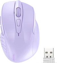 Load image into Gallery viewer, Wireless Mouse, 2.4G Ergonomic Optical Mouse/Lavender