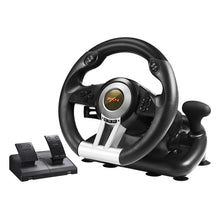 Load image into Gallery viewer, Black/Racing Wheel, V3II 180 Degree Universal Usb Car Sim Race Steering Wheel