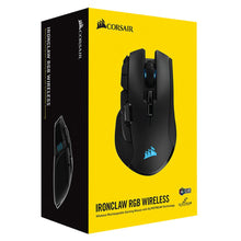 Load image into Gallery viewer, Corsair Ironclaw RGB Wireless Gaming Mouse - Black