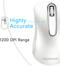 Load image into Gallery viewer, 2.4G Portable Wireless Mouse/White