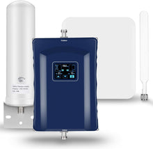 Load image into Gallery viewer, Cell Phone Signal Booster for Home, Home Cell Phone Booster with 2 Antennas
