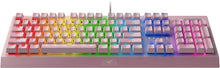 Load image into Gallery viewer, Quartz Pink/Razer BlackWidow V3 - Mechanical Gaming Keyboard