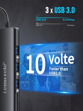 Load image into Gallery viewer, USB C Hub 8-in-1 Adapter/USB-C Hub with 4K HDMI Output/100W Power Delivery, USB 3.0 5Gdps Port