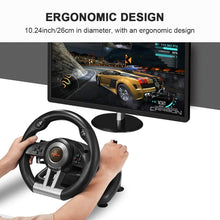 Load image into Gallery viewer, Black/Racing Wheel, V3II 180 Degree Universal Usb Car Sim Race Steering Wheel