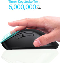 Load image into Gallery viewer, 2.4G Portable Wireless Mouse/Black