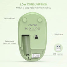 Load image into Gallery viewer, Wireless Mouse/ Olive Green