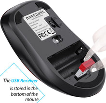 Load image into Gallery viewer, 2.4G Portable Wireless Mouse/Black