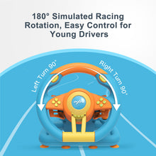 Load image into Gallery viewer, PC Racing Wheel/V3II 180 Degree Universal Usb Car Sim Race Steering Wheel/ Blue