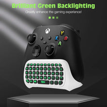 Load image into Gallery viewer, Green Backlight Keyboard for Xbox One/ White
