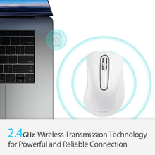 Load image into Gallery viewer, 2.4G Portable Wireless Mouse/White