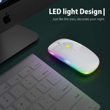 Load image into Gallery viewer, LED Wireless Mouse/White