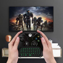 Load image into Gallery viewer, Green Backlight Keyboard for Xbox One/ Black
