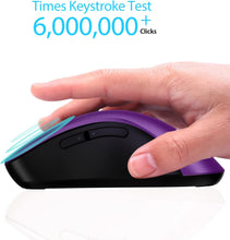 Load image into Gallery viewer, 2.4G Portable Wireless Mouse/Purple