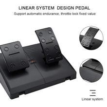 Load image into Gallery viewer, Black/Racing Wheel, V3II 180 Degree Universal Usb Car Sim Race Steering Wheel