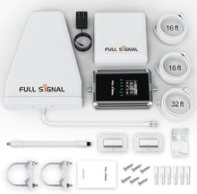 Load image into Gallery viewer, Cell Phone Signal Booster/Cell Phone Booster for Home/Black