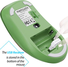 Load image into Gallery viewer, 2.4G Portable Wireless Mouse/Mint Green