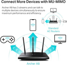 Load image into Gallery viewer, Smart WiFi Router (Archer A8) -High Speed MU-MIMO Wireless Router