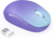 Load image into Gallery viewer, Wireless Mouse/ Gradient Purple