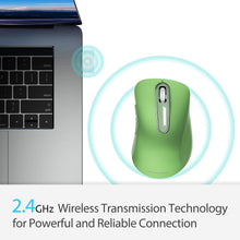Load image into Gallery viewer, 2.4G Portable Wireless Mouse/Mint Green