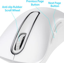 Load image into Gallery viewer, 2.4G Portable Wireless Mouse/White