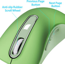 Load image into Gallery viewer, 2.4G Portable Wireless Mouse/Mint Green