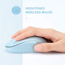 Load image into Gallery viewer, Wireless Mouse/ Light Blue