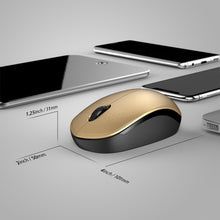 Load image into Gallery viewer, Wireless Mouse/ Black & Gold