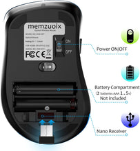 Load image into Gallery viewer, 2.4G Portable Wireless Mouse/Purple