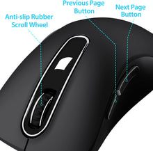 Load image into Gallery viewer, 2.4G Portable Wireless Mouse/Black