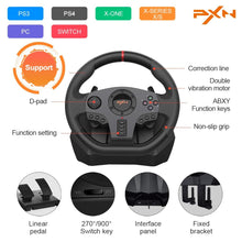 Load image into Gallery viewer, Steering Wheel Gaming - 270/900° Sim Xbox