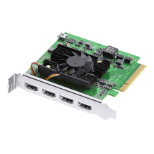 Load image into Gallery viewer, Blackmagic Design DeckLink Quad HDMI Recorder 4K PCIe Capture Card