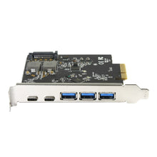 Load image into Gallery viewer, Vantec 5-Port USB 3.2 Gen2x2 (20Gbps) with 2C and 3A PCIe Host Card