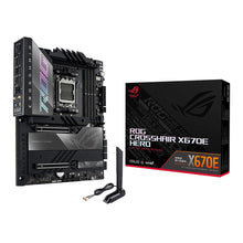 Load image into Gallery viewer, ASUS X670E ROG CROSSHAIR Hero AMD AM5 ATX Motherboard