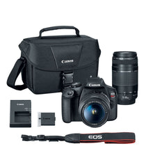 Load image into Gallery viewer, Canon EOS Rebel T7 DSLR Camera with 18-55mm and 75-300mm Lenses