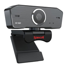 Load image into Gallery viewer, Redragon GW800-1 1080P Webcam with Built-in Dual Microphone