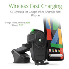 Load image into Gallery viewer, iOttie Wireless Car Charger Easy One Touch Wireless 2 Qi Charging Dashboard Phone Mount for iPhone, Samsung Galaxy, Huawei, LG,