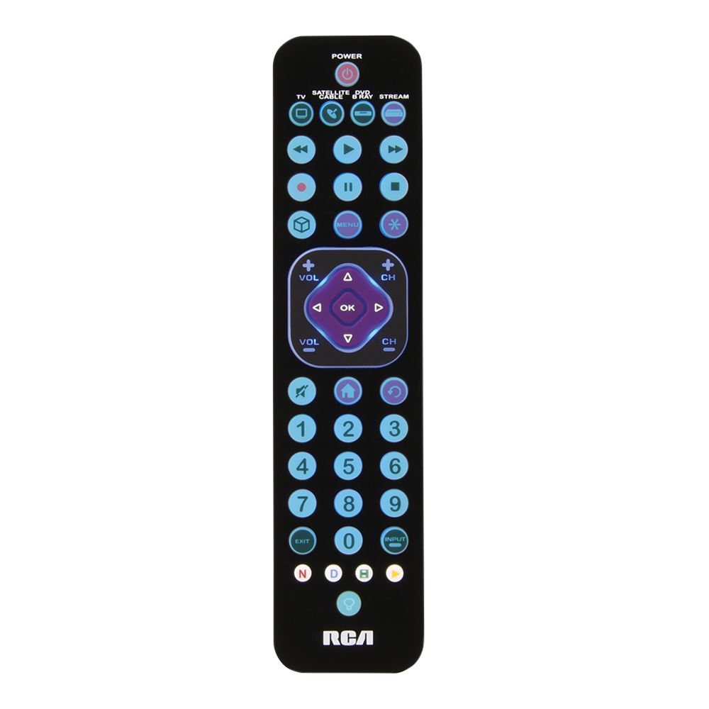 Audiovox Electronics UltraThin 4 Device Universal Remote Control Rech