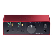 Load image into Gallery viewer, Focusrite Scarlett Solo 4th Gen