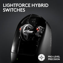 Load image into Gallery viewer, Black/Logitech G PRO X SUPERLIGHT 2 LIGHTSPEED Wireless Gaming Mouse/ PC & Mac