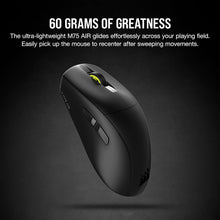 Load image into Gallery viewer, Black/Wireless Ultra Lightweight Gaming Mouse