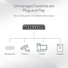 Load image into Gallery viewer, 5-Port Gigabit Ethernet Unmanaged Switch GS105NA
