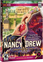 Load image into Gallery viewer, Nancy Drew/Labyrinth of Lies/Windows 8/Mac OS X