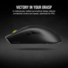Load image into Gallery viewer, Black/Wireless Ultra Lightweight Gaming Mouse