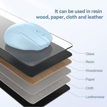 Load image into Gallery viewer, Wireless Mouse, 2.4G Ergonomic Optical Mouse/ Lightblue