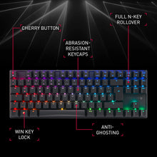Load image into Gallery viewer, Cherry MX 8.2 TKL Wireless Gaming Keyboard/ Black w/MX Red Switch